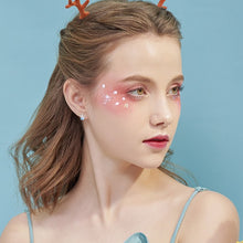 Load image into Gallery viewer, Rainbow Unicorn Asymmetrical Earrings