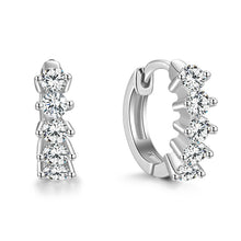 Load image into Gallery viewer, Tiffany Cluster Sleeper Earrings