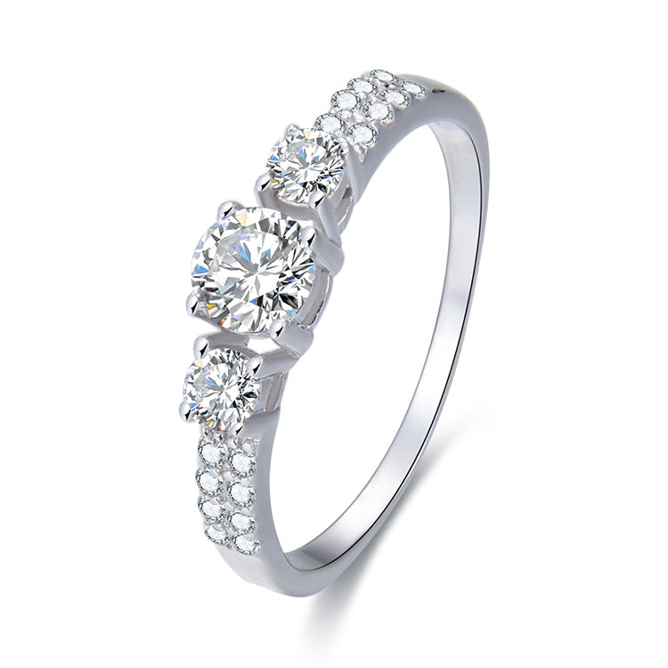 Tiffany Blossom Ring Silver