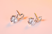 Load image into Gallery viewer, Butterfly Heart Pendant Earrings