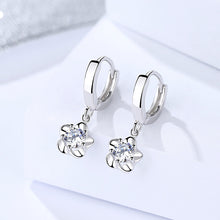 Load image into Gallery viewer, Frangipani Charm Huggies