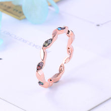 Load image into Gallery viewer, Multicolour Rose CZ Ring