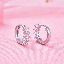 Load image into Gallery viewer, Tiffany Cluster Sleeper Earrings