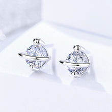 Load image into Gallery viewer, Luminous Saturn Earrings