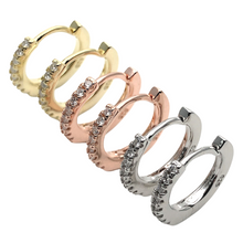 Load image into Gallery viewer, Everyday CZ Pave Sleepers