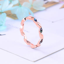 Load image into Gallery viewer, Multicolour Rose CZ Ring