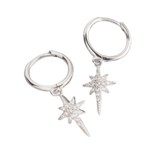 Load image into Gallery viewer, Silver Dilaab Earrings