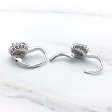 Load image into Gallery viewer, Fire Opal Hinged Earrings