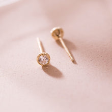 Load image into Gallery viewer, Dainty Bezel Earrings
