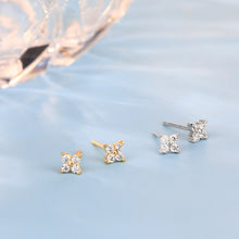 Load image into Gallery viewer, Silver Scintilla Earrings