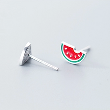 Load image into Gallery viewer, Tiny Watermelon Earrings