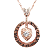 Load image into Gallery viewer, Signature Rose Gold Reversible KhumaraCo. Necklace
