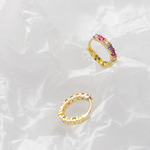 Load image into Gallery viewer, Rainbow Hoops