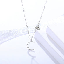 Load image into Gallery viewer, Moon & Star Necklace