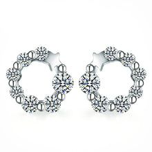 Load image into Gallery viewer, Festive Bezel Wreath Earrings