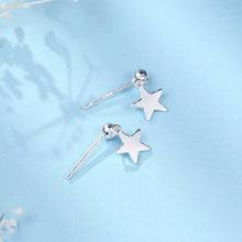 Load image into Gallery viewer, Shooting Star Pendant Earrings