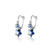 Load image into Gallery viewer, Sapphire Stardust Earrings