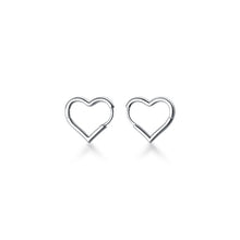 Load image into Gallery viewer, Heart Shaped Hoops