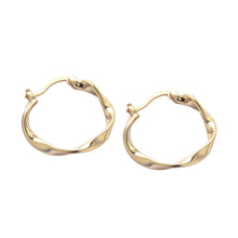 Load image into Gallery viewer, Dripping in Gold Hoops