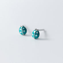 Load image into Gallery viewer, Ladybug Earrings