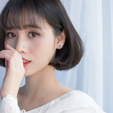 Load image into Gallery viewer, Blue Planet & Star Earrings