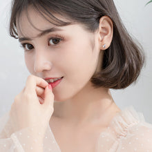 Load image into Gallery viewer, Sapphire Spaceship Earrings