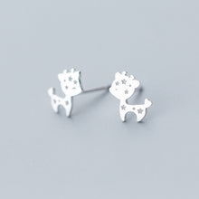 Load image into Gallery viewer, Tiny Giraffe Earrings