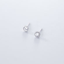Load image into Gallery viewer, Dainty Bezel Earrings