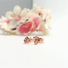 Load image into Gallery viewer, Rose Gold Tiffany Studs
