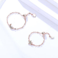 Load image into Gallery viewer, Star Adjustable Chain Ring