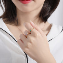 Load image into Gallery viewer, Tranquil Ruins Emerald Ring