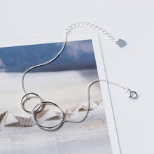 Load image into Gallery viewer, Two Silver Rings Bracelets
