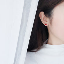 Load image into Gallery viewer, Tiny Strawberry Earrings