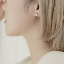 Load image into Gallery viewer, Pineapple Splice Earrings