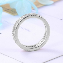 Load image into Gallery viewer, CZ Halo Ring