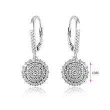 Load image into Gallery viewer, Chrysanthemum Pendant Sleeper Earrings