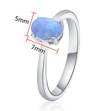 Load image into Gallery viewer, Aquamarine Opal Ring