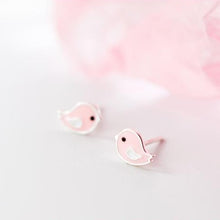 Load image into Gallery viewer, Little Pastel Bird Earrings