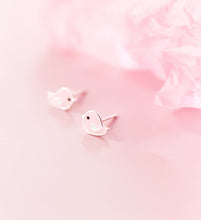 Load image into Gallery viewer, Little Pastel Bird Earrings
