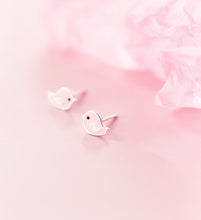 Load image into Gallery viewer, Little Pastel Bird Earrings