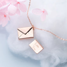 Load image into Gallery viewer, Secret Love Letter Necklace