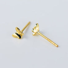 Load image into Gallery viewer, Tiny Butterfly Earrings