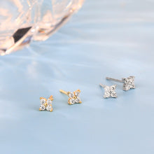 Load image into Gallery viewer, Gold Scintilla Earrings