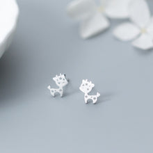 Load image into Gallery viewer, Tiny Giraffe Earrings