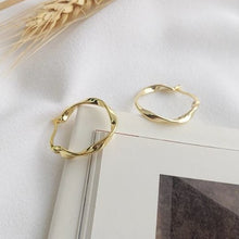 Load image into Gallery viewer, Dripping in Gold Hoops