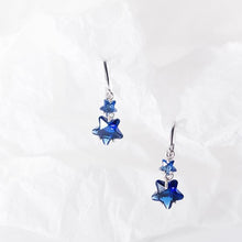 Load image into Gallery viewer, Sapphire Stardust Earrings