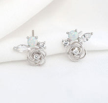 Load image into Gallery viewer, Opal Bouquet Earrings