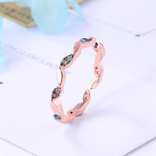 Load image into Gallery viewer, Multicolour Rose CZ Ring
