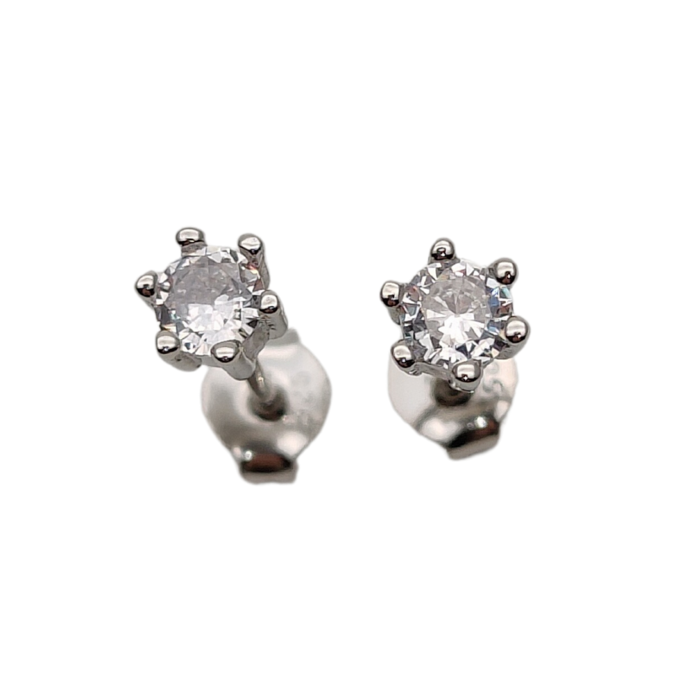 Silver Tiffany Earrings