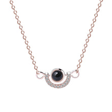 Load image into Gallery viewer, Rose Gold Harmony Orb Necklace
